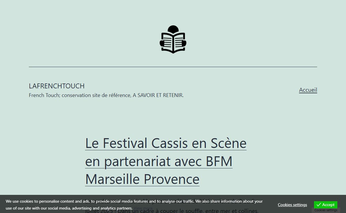 LAFRENCHTOUCH - French Touch; conservation site de référence, A SAVOIR ET RETENIR.