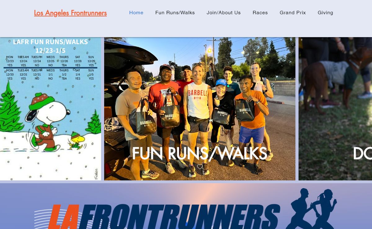 Los Angeles Frontrunners | running club los angeles