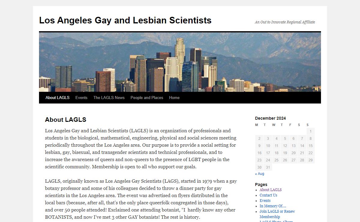 Los Angeles Gay and Lesbian Scientists | An Out to Innovate Regional Affiliate