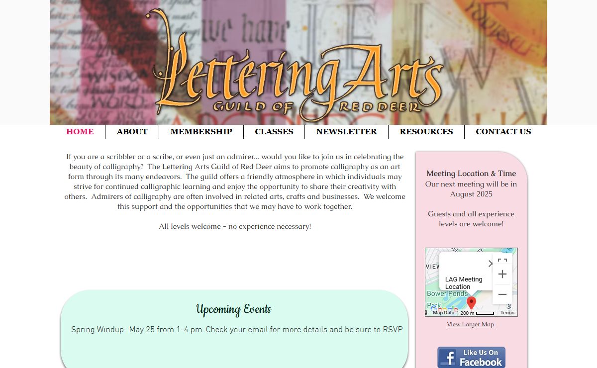 Lettering Arts Guild of Red Deer
