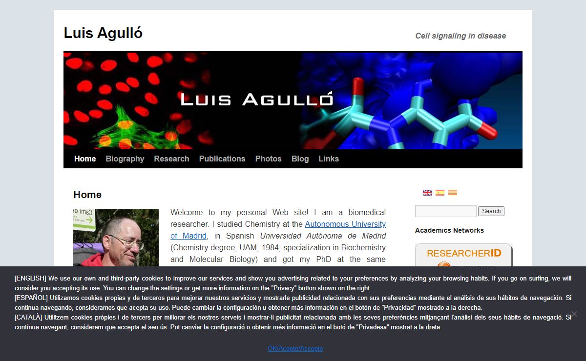 Luis Agulló | Cell signaling in disease