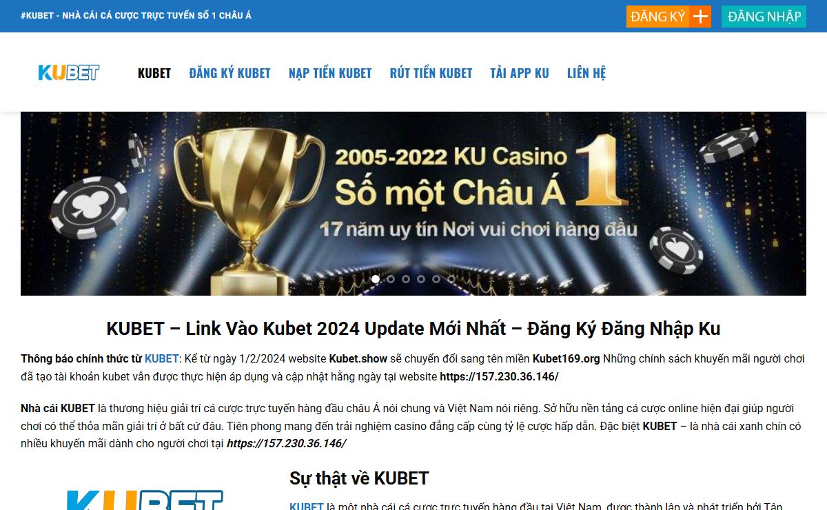 KUBET - Đăng Ký & Đăng Nhập KU BET chính thức #2024