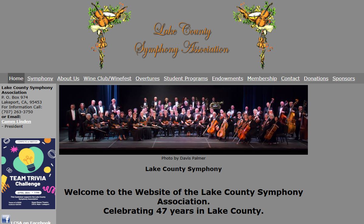 Lake County Symphony Association | Home Page