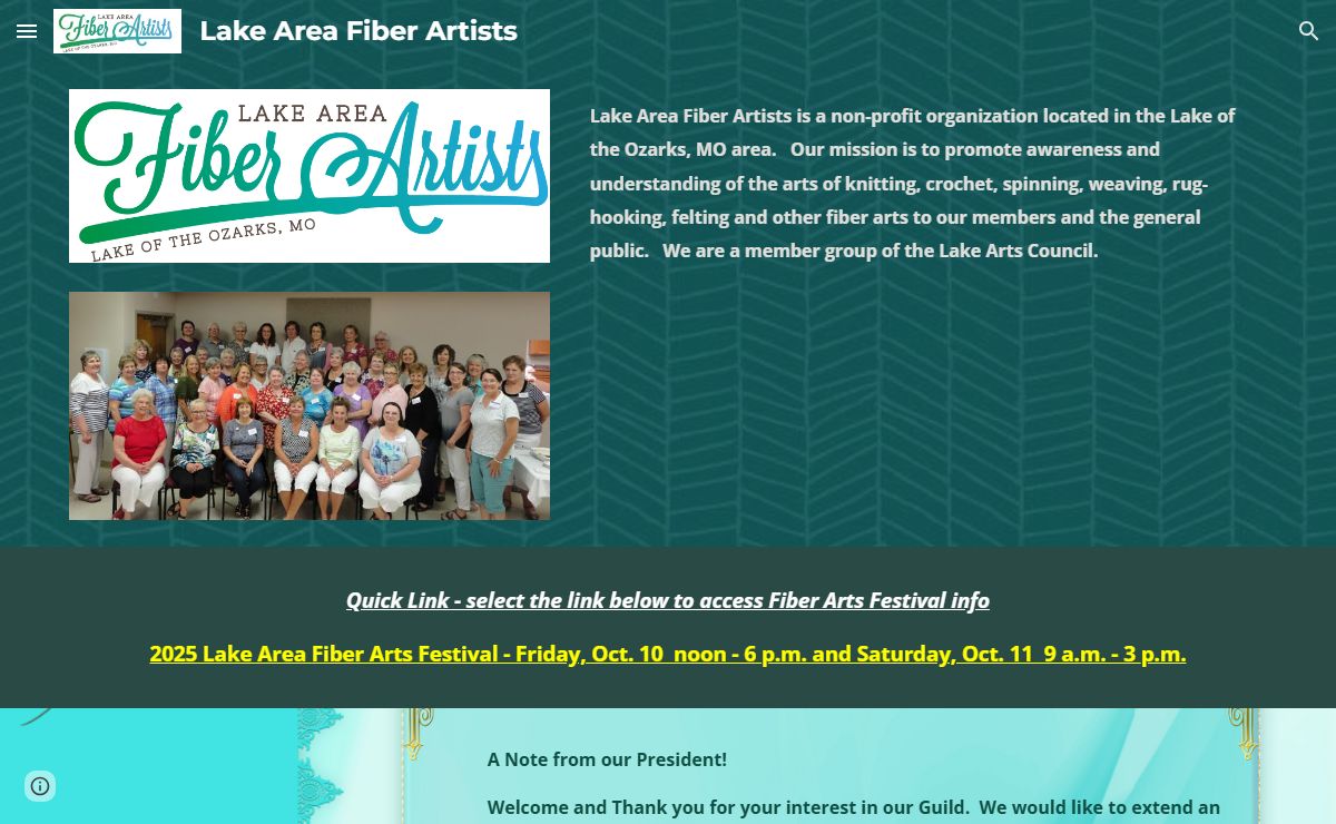 Lake Area Fiber Artists