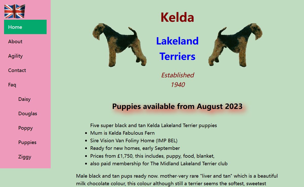 Kelda: Home