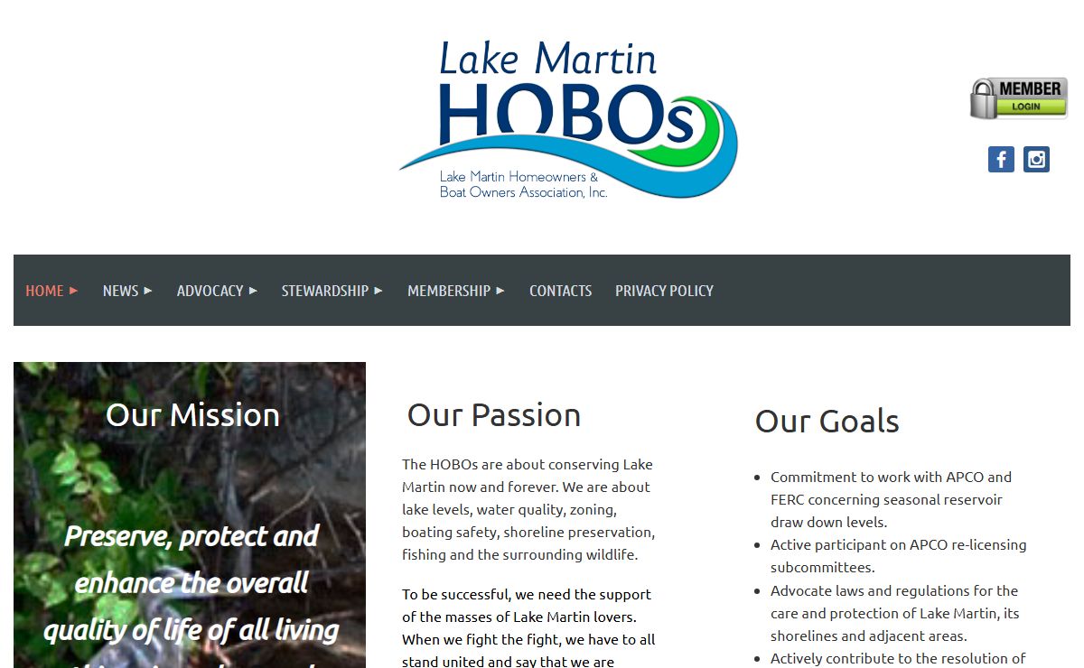 Lake Martin HOBOs - Home