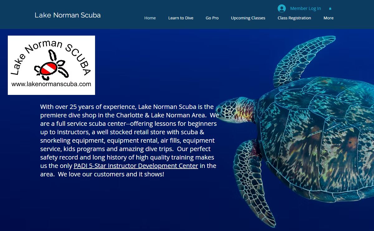 Dive On In With Lake Norman Scuba
