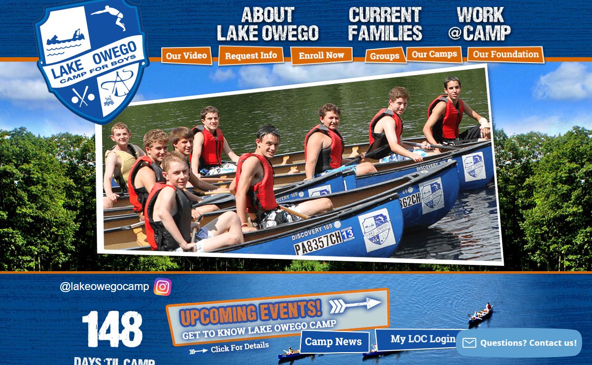 Lake Owego Camp | Overnight Summer Camp for Boys in Greeley, PA
