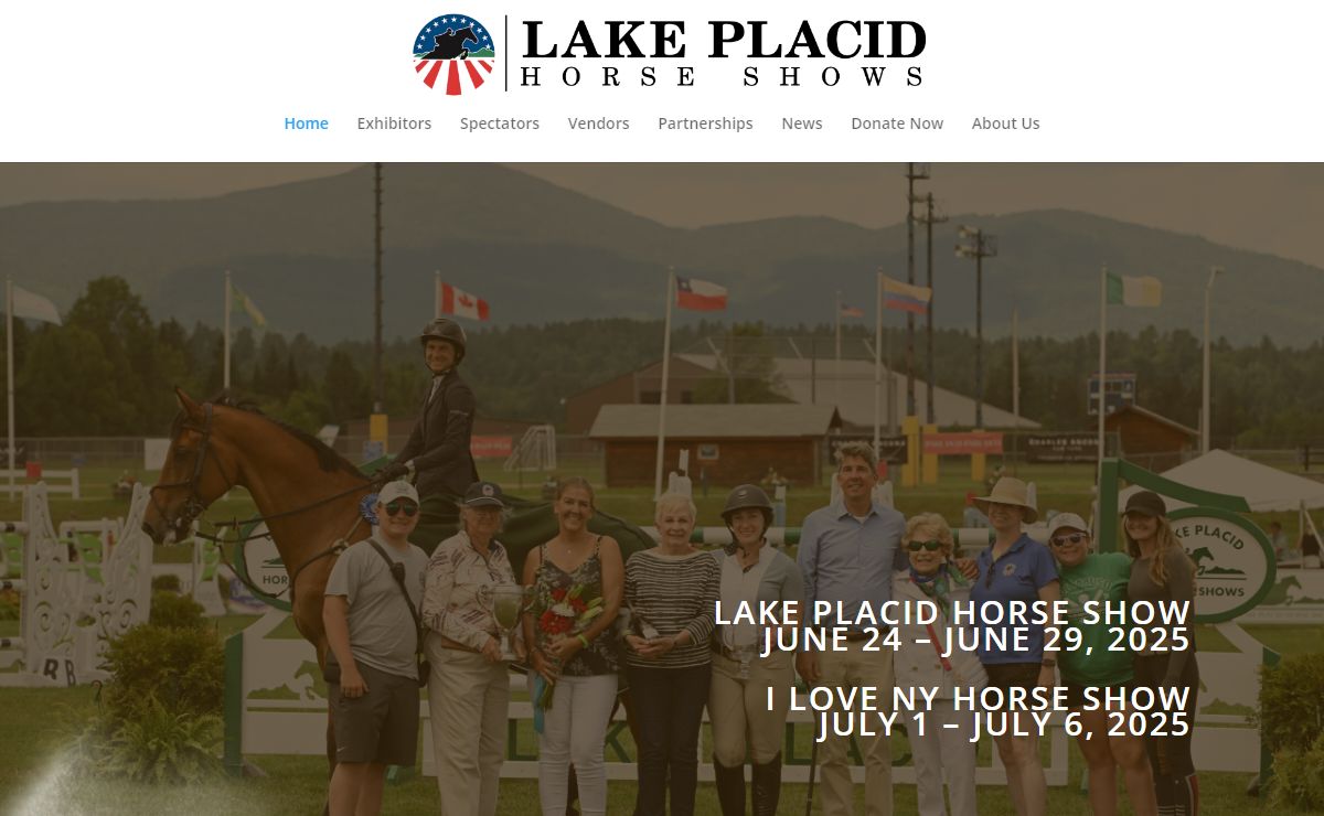 Home - Lake Placid Horse Shows