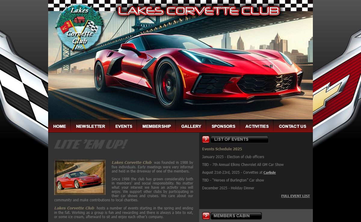 Lakes Corvette Club