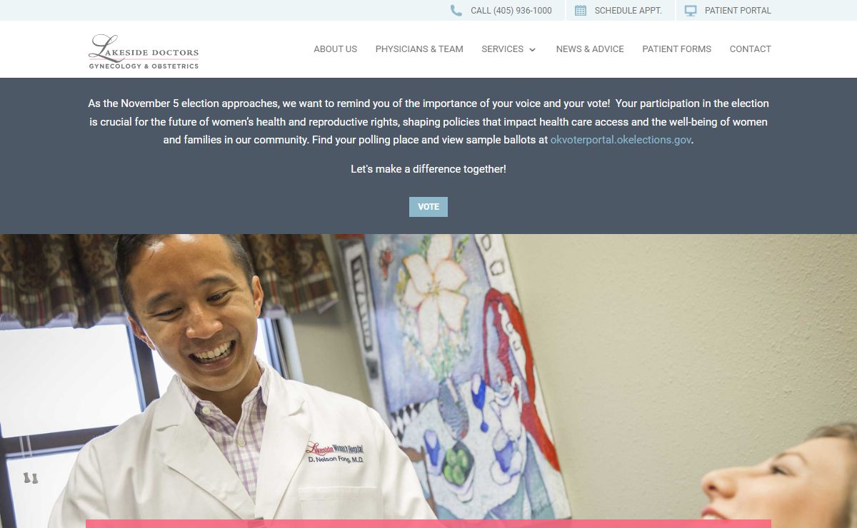Homepage | Lakeside Doctors Gynecology & Obstetrics