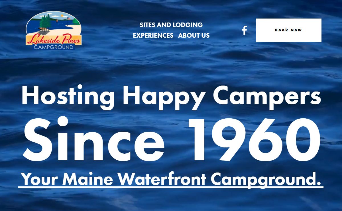 Lakeside Pines Campground in Bridgton, Maine