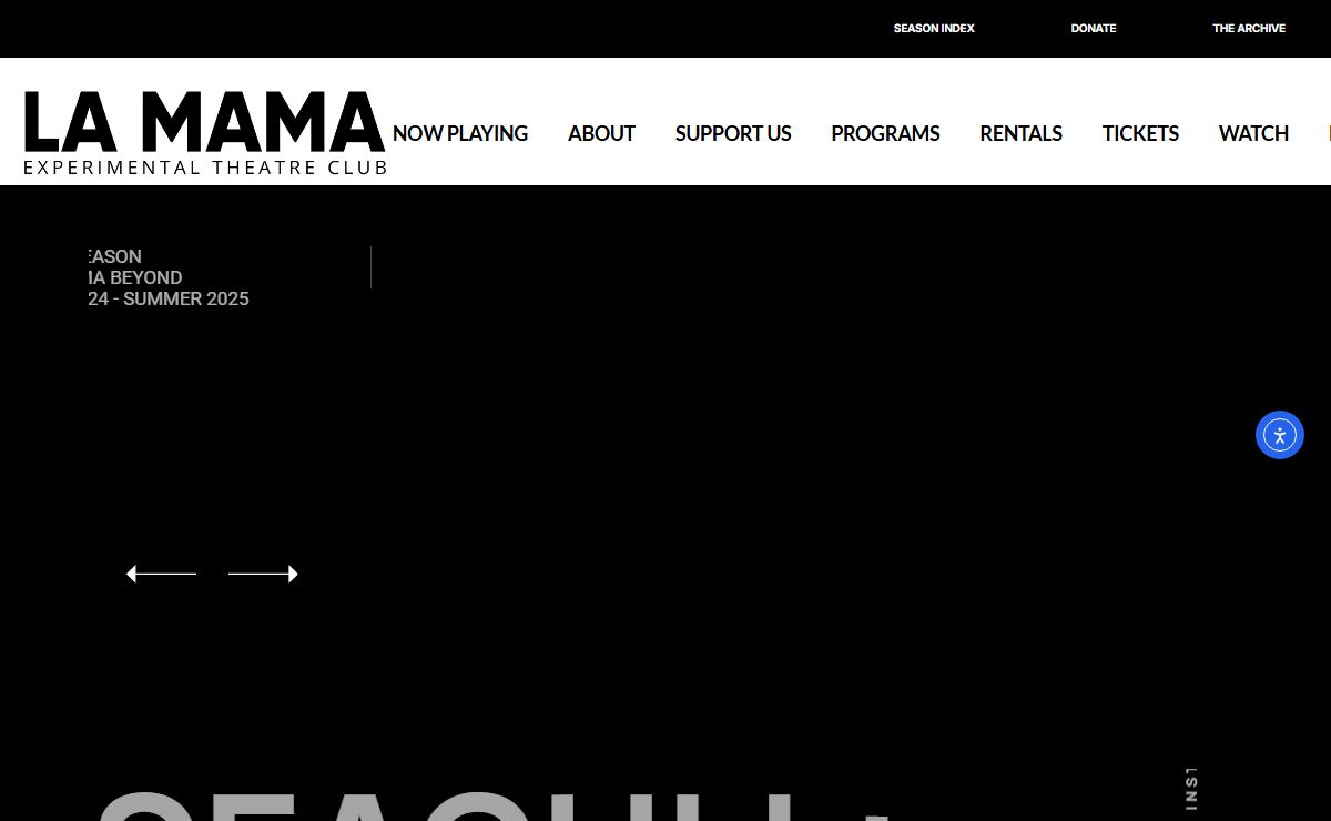 La MaMa | Experimental Theatre Club in New York - La MaMa | Experimental Theatre Club in New York