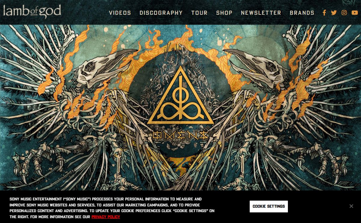 Lamb Of God – Official Website