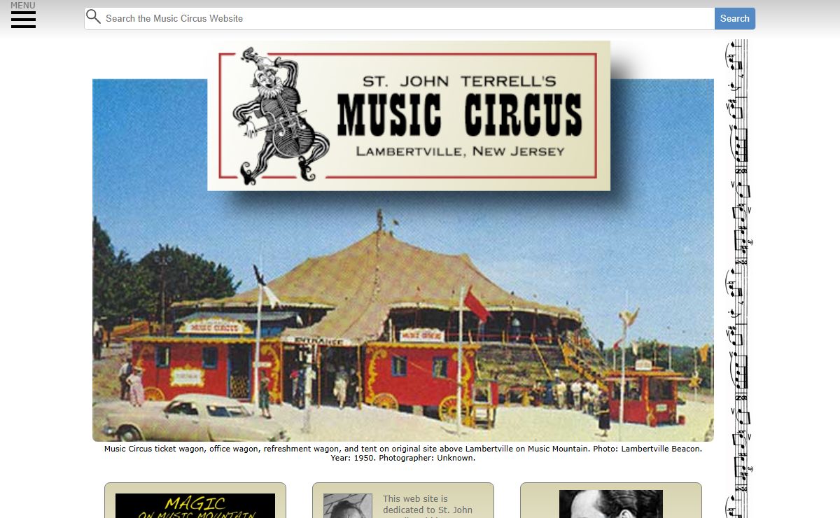 St. John Terrell's Lambertville Music Circus Summer Stock Theater