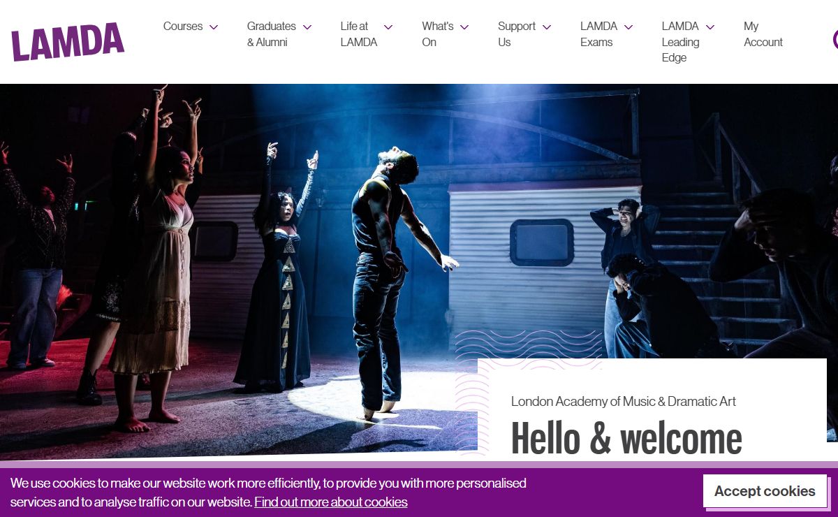 Homepage | London academy of music & dramatic art