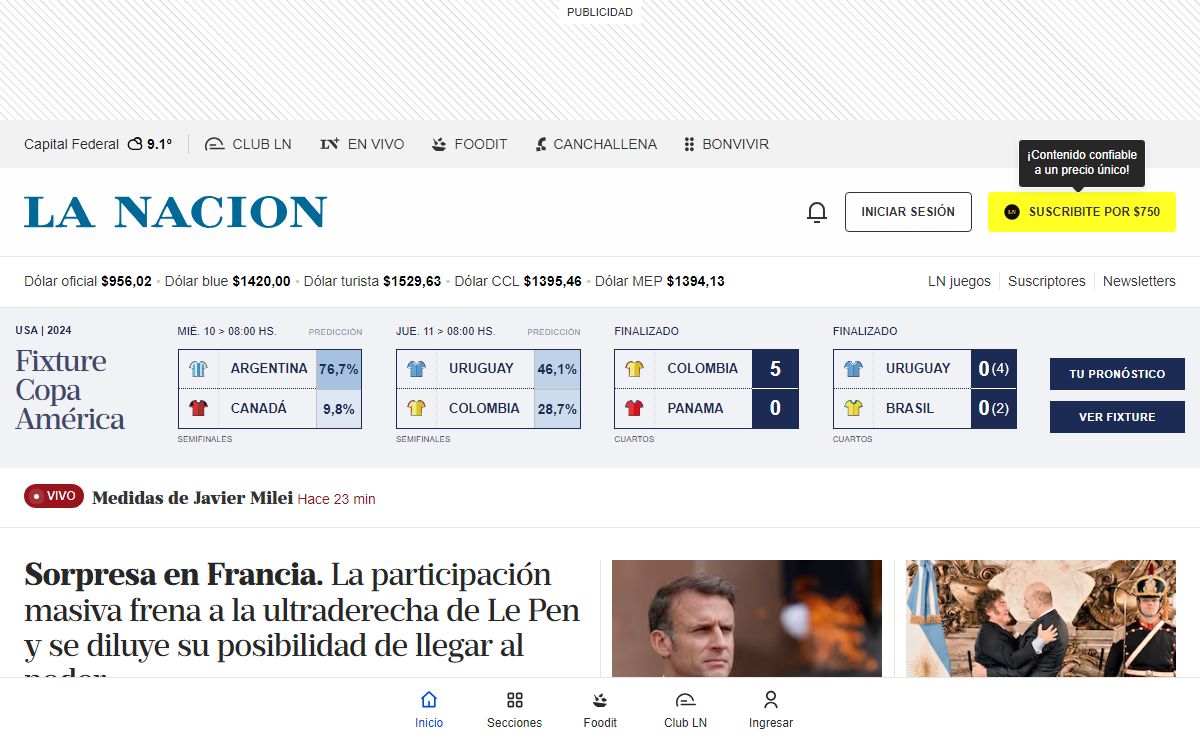 Últimas noticias de Argentina y el mundo - LA NACION