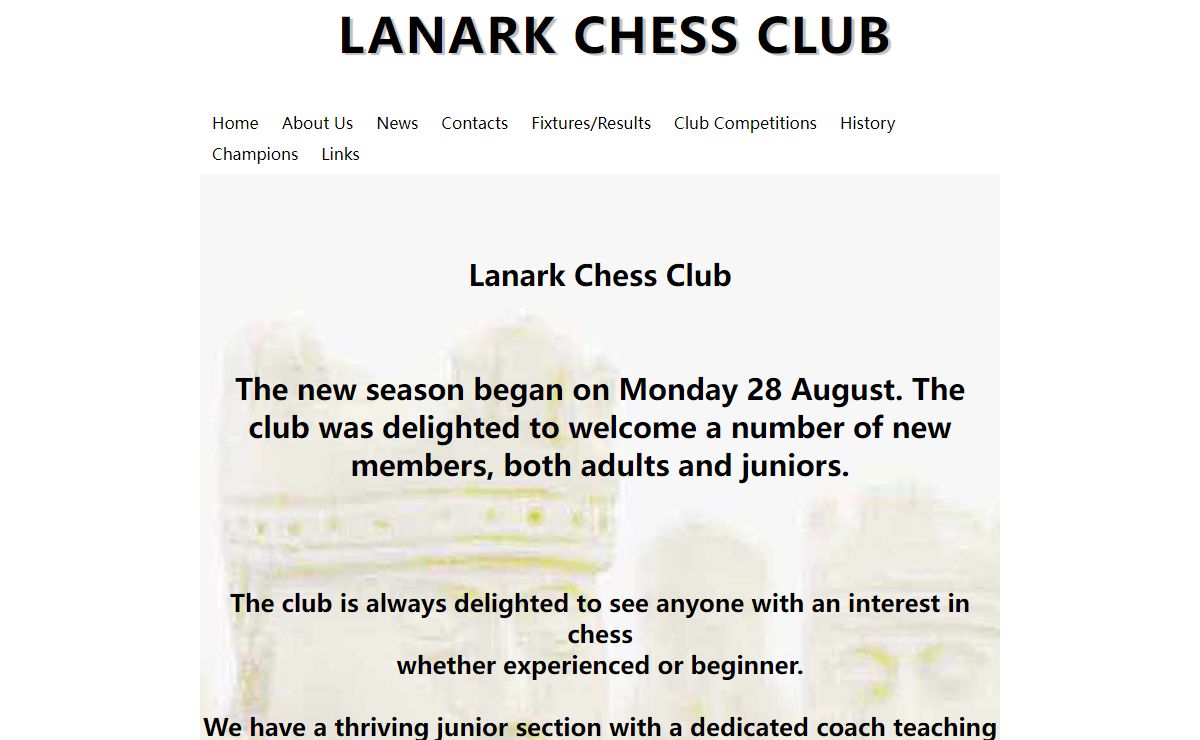 Lanark Chess Club
