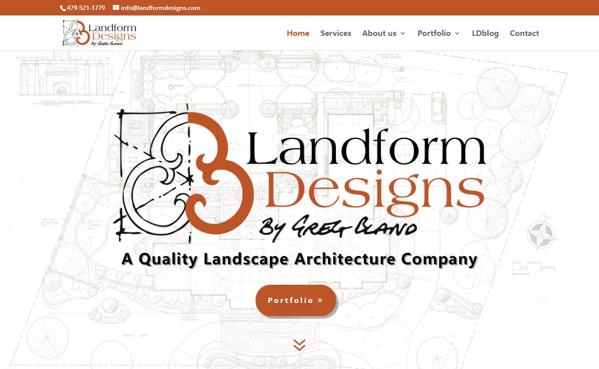 Landform Designs - Your landscape design company by Greg Bland