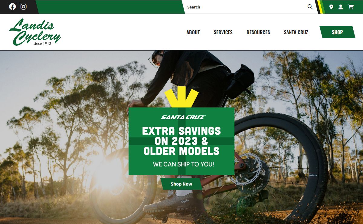 Landis Cyclery | Since 1912 | Happy Holidays