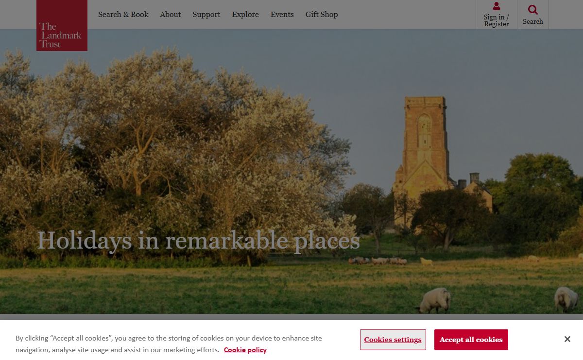 The Landmark Trust | Holidays in Historic Buildings