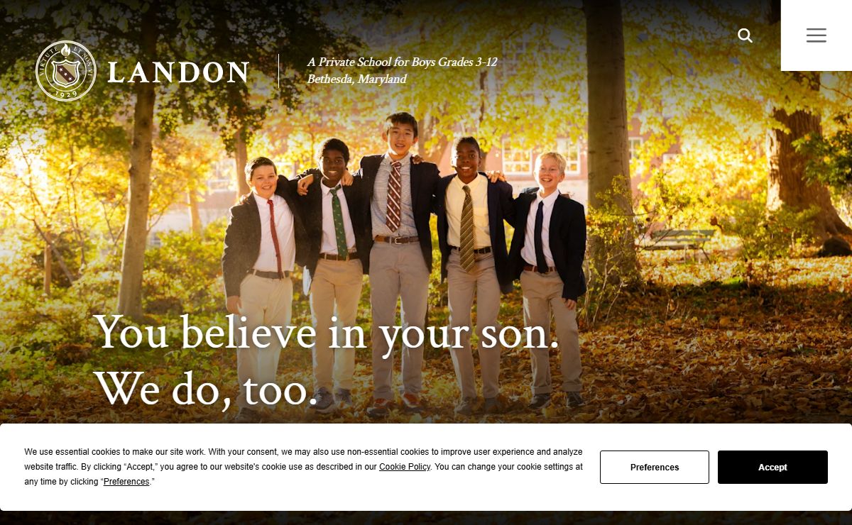 Landon School: Private School in Bethesda, Maryland