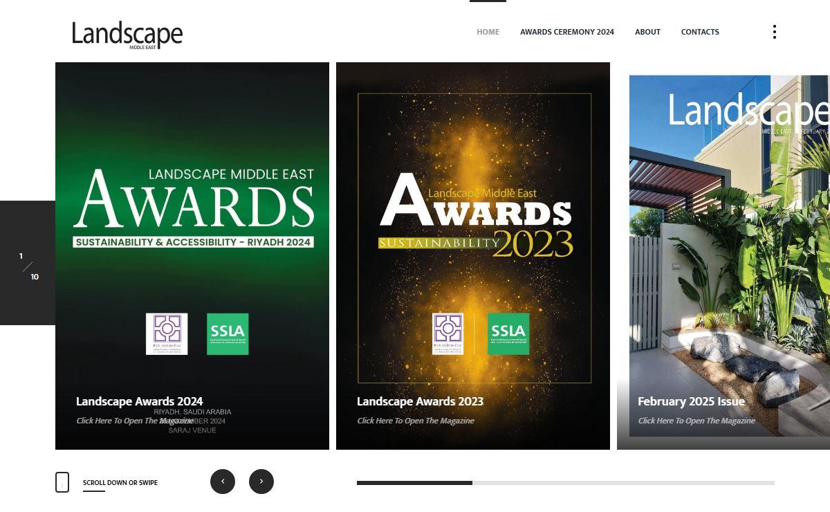 Landscape Magazine - Middle East