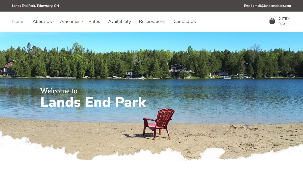 Lands End Park Campground | Tobermory, ON
