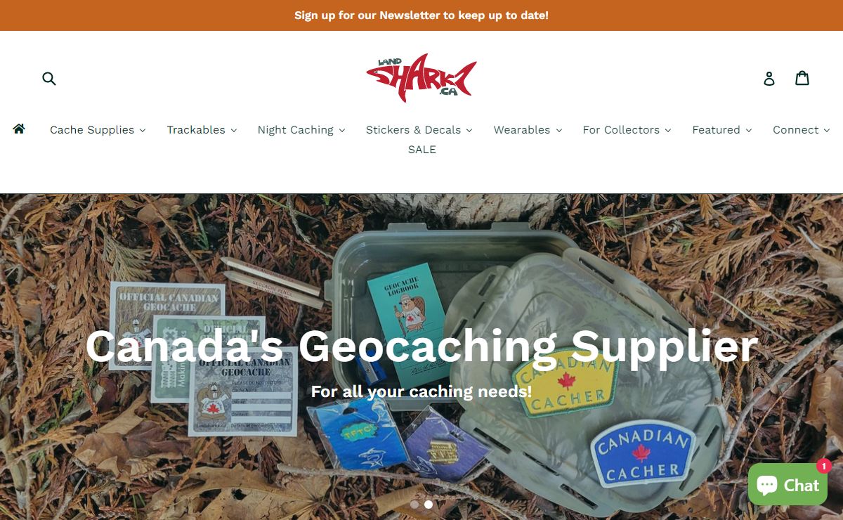 Landsharkz Geocaching Supplies