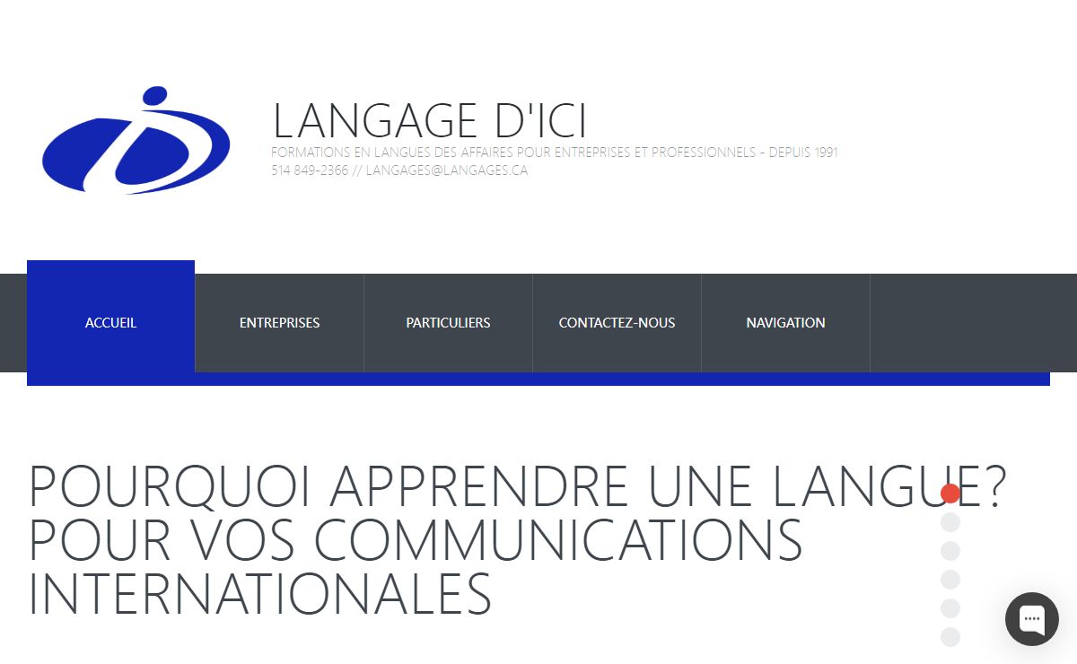 Comment apprendre une langue? Voici notre offre de formation. | Langage d'ici inc.