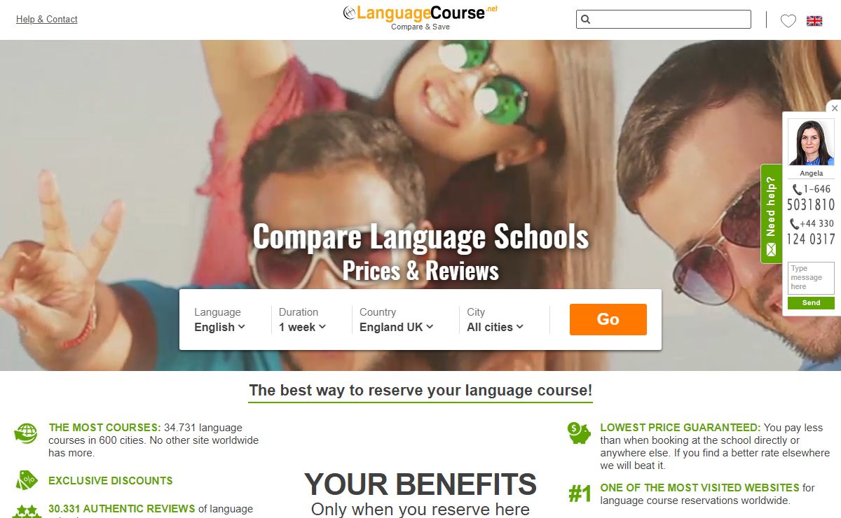 Language Course Reviews of Language Schools for Study Abroad Programs