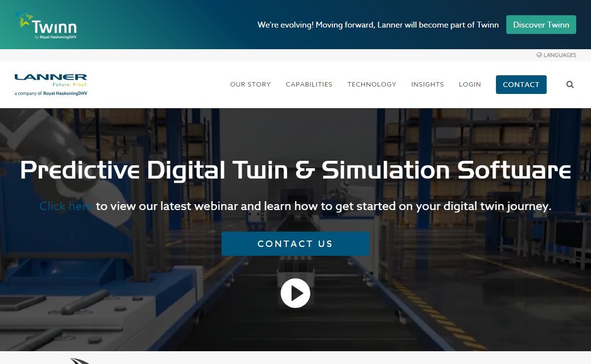 Predictive Digital Twin, Analytics & Simulation Software | Scenario Planning Solutions | Lanner