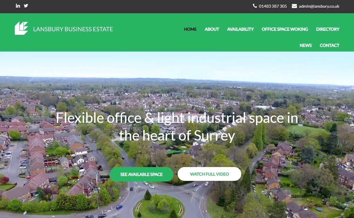 Office Space To Let In Woking Surrey - Lansbury Business Estate