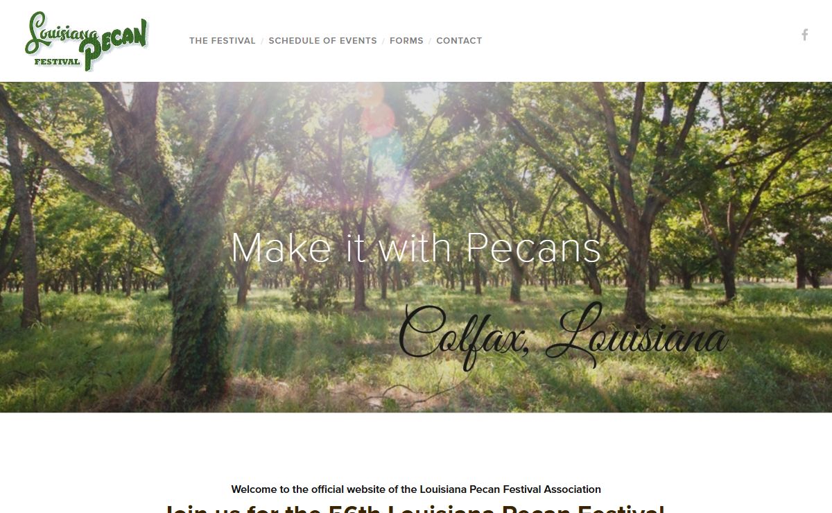 The Official Website of the Louisiana Pecan Festival