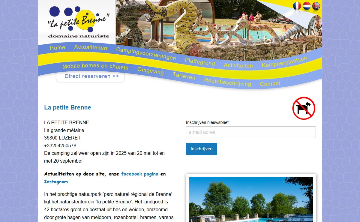 La petite Brenne | La Petite Brenne | Naturistencamping in Frankrijk