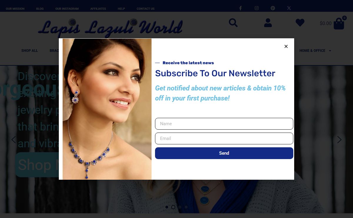 Lapis Lazuli World | Silver and Gold Lapis Lazuli Jewelry
