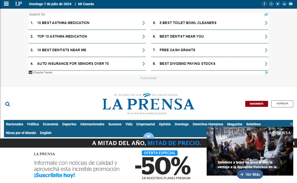 La Prensa - Noticias de Nicaragua y el mundo