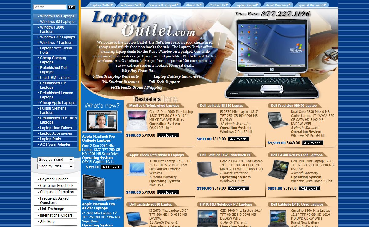 Cheap Refurbished Laptops For Sale and Used Notebooks - laptop outlet