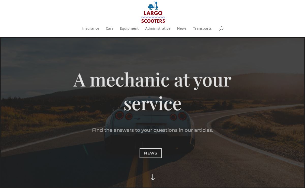 A mechanic at your service - Largoscooters