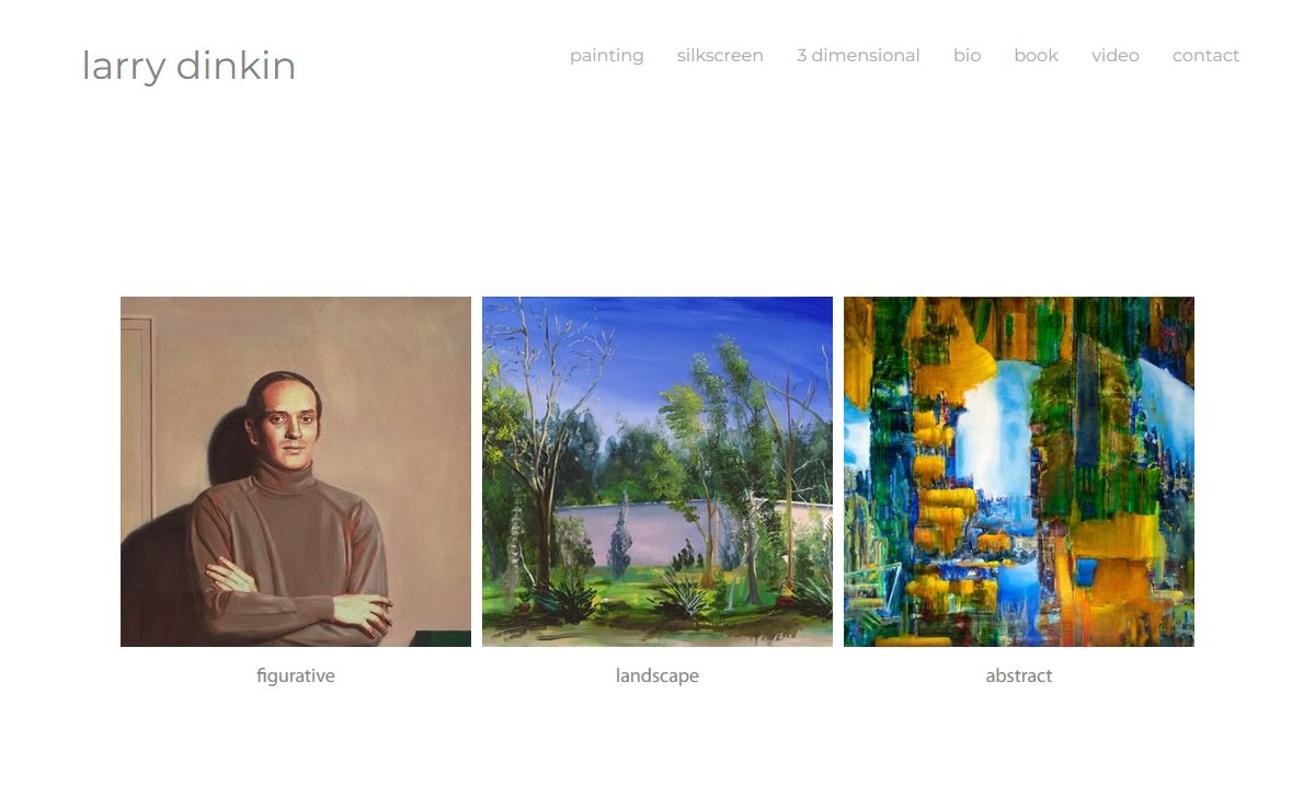 Larry Dinkin, Fine Art Painting
