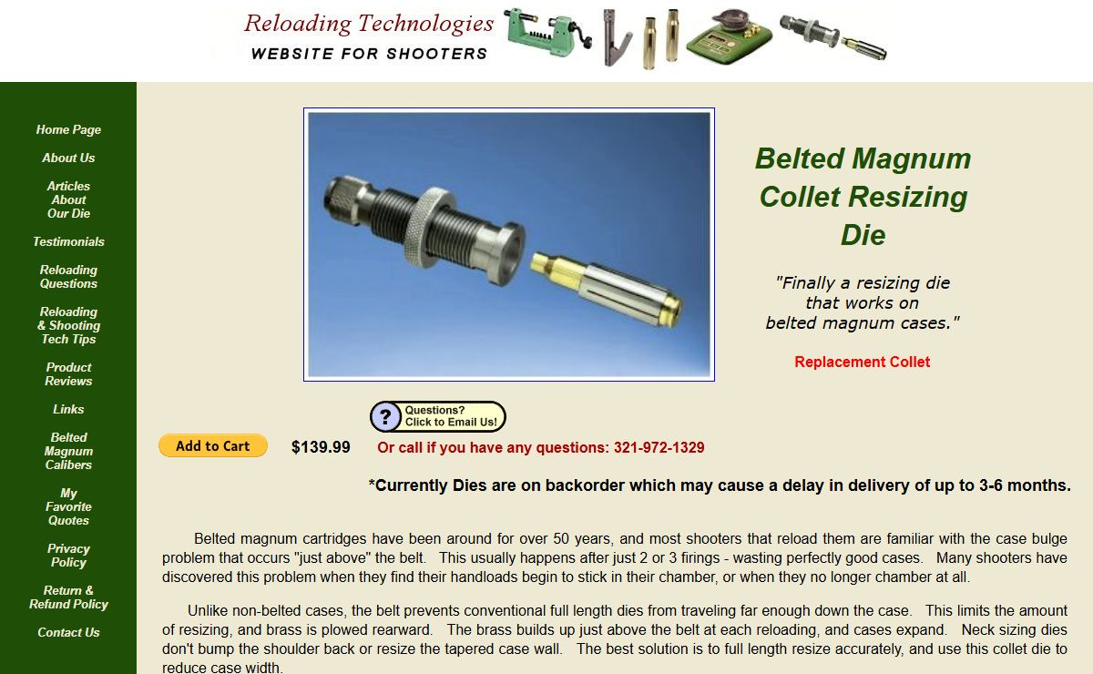 Innovative Technologies - Reloading Equipment