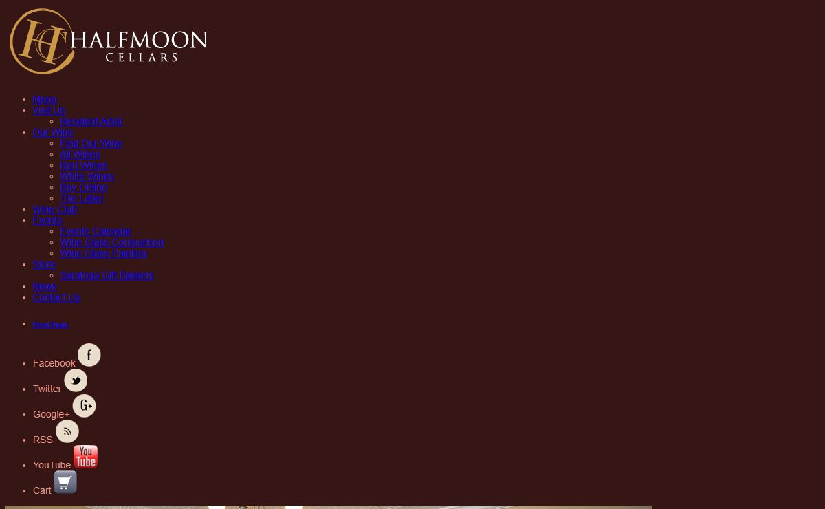 Halfmoon Cellars Winery | A Saratoga Winery