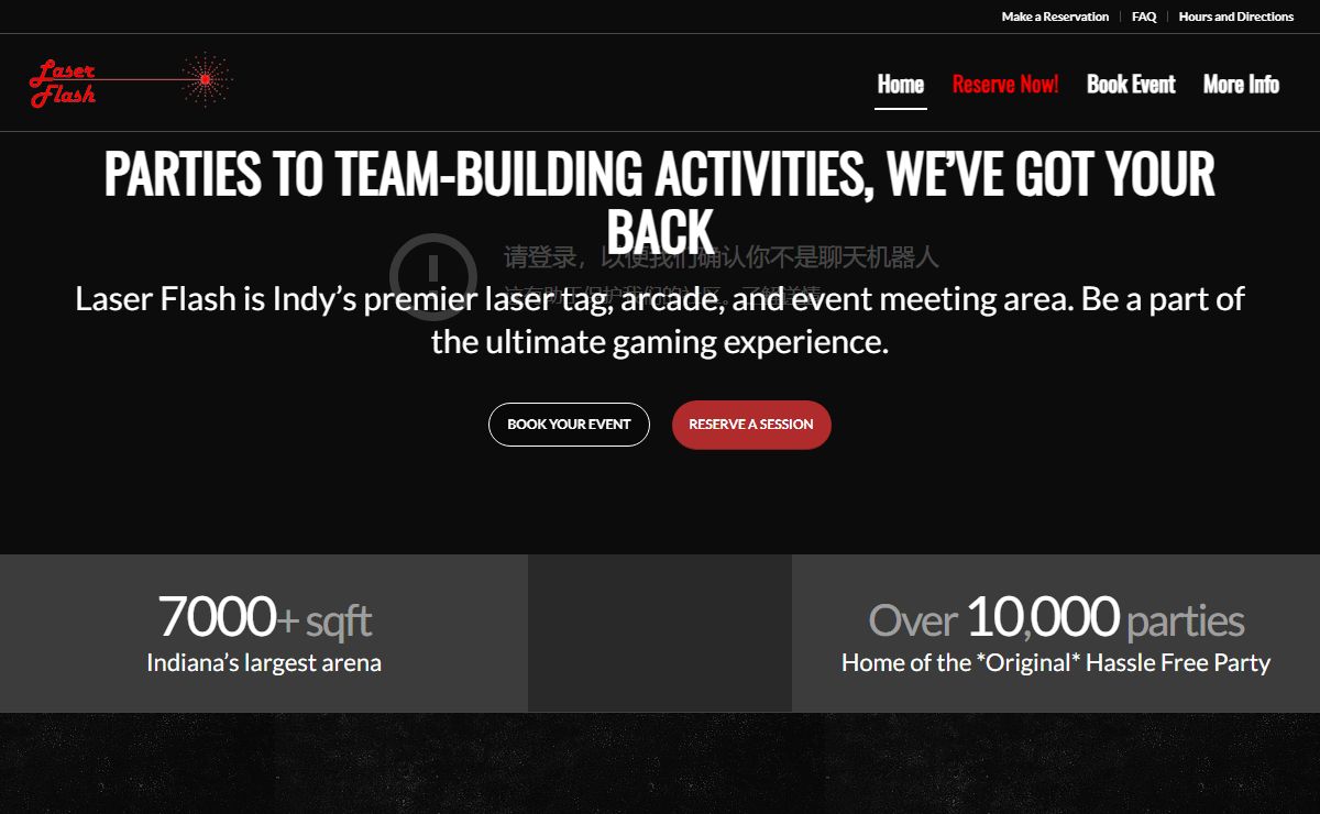 Laser Flash – Indiana's Largest Laser Tag Facility