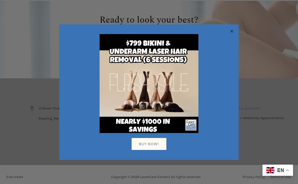 Lasercare Centers – Look your best, feel your best