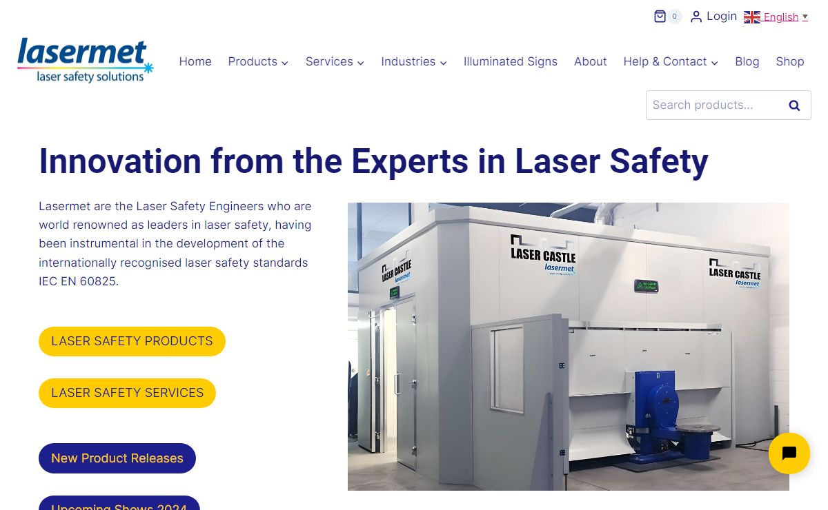 Lasermet - World experts in laser safety