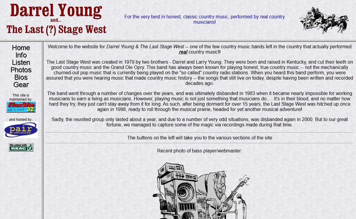 Last Stage West Main Page