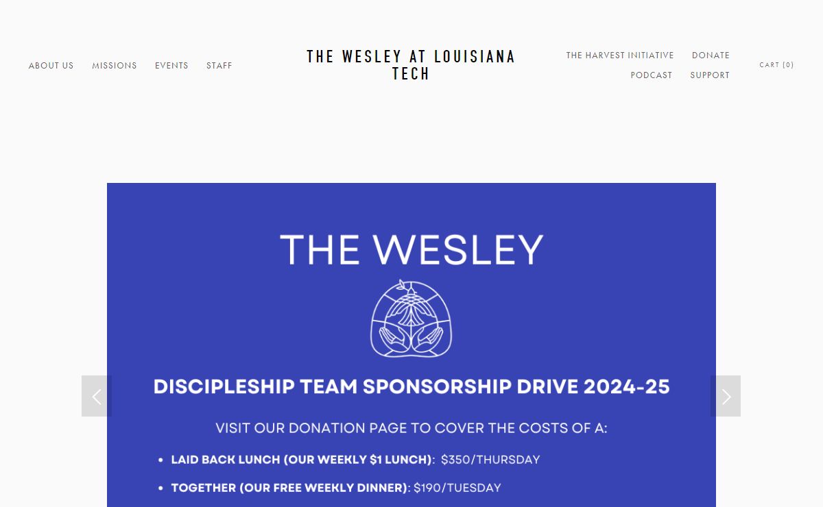 The Wesley At Louisiana Tech