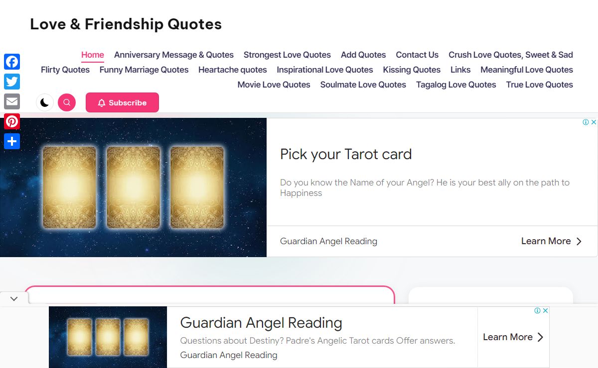 Love & Friendship Quotes