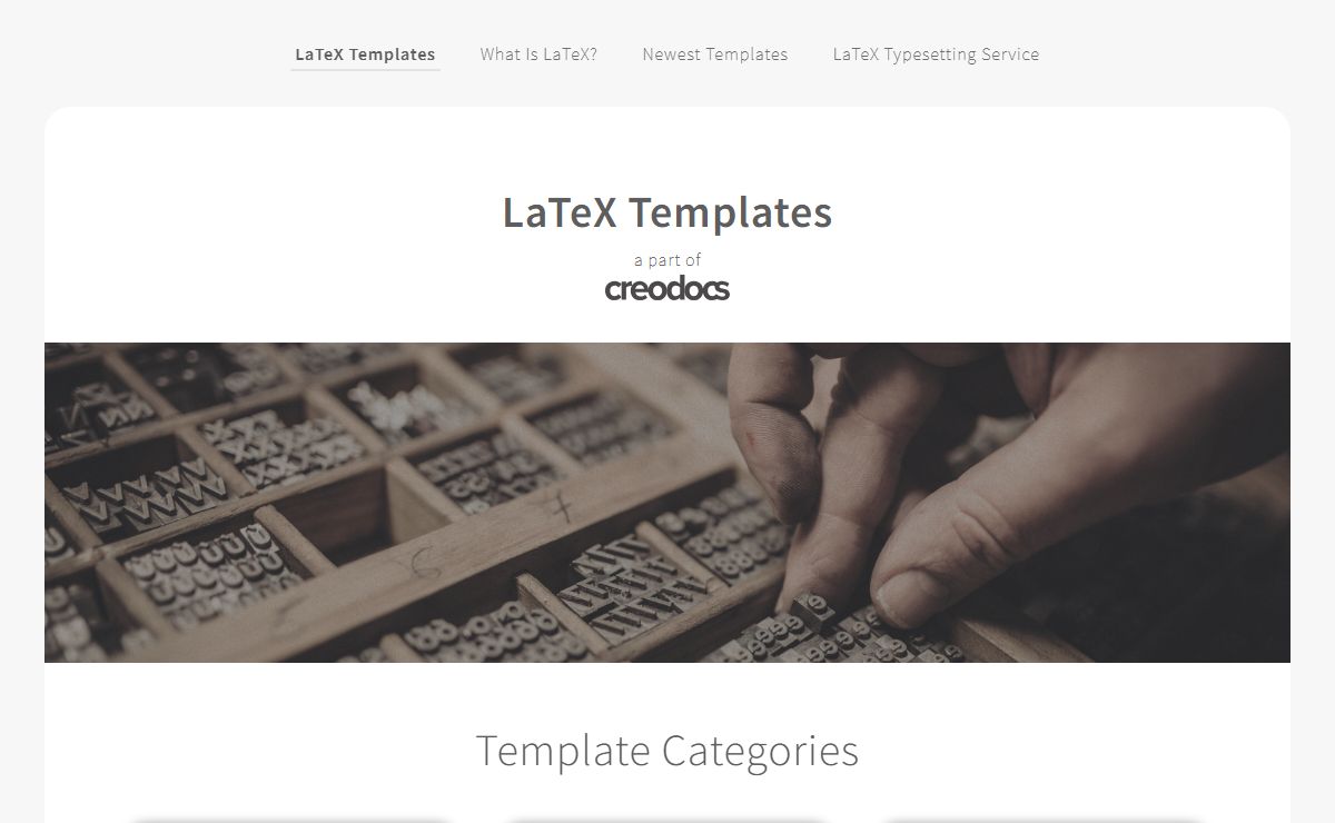 LaTeX Templates - The Best Source of Free Quality LaTeX Templates