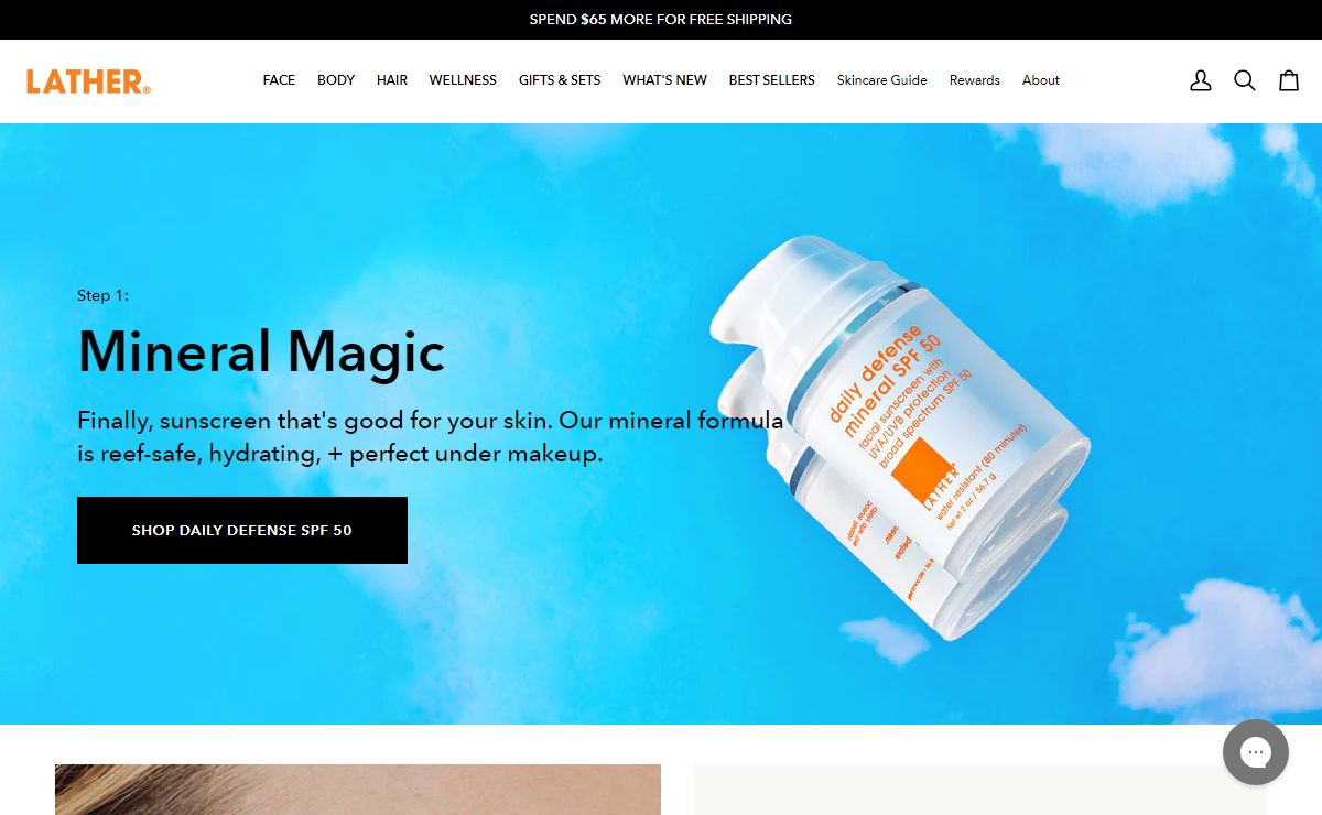 Natural Care For Skin and Hair | Clean and Cruelty Free | LATHER